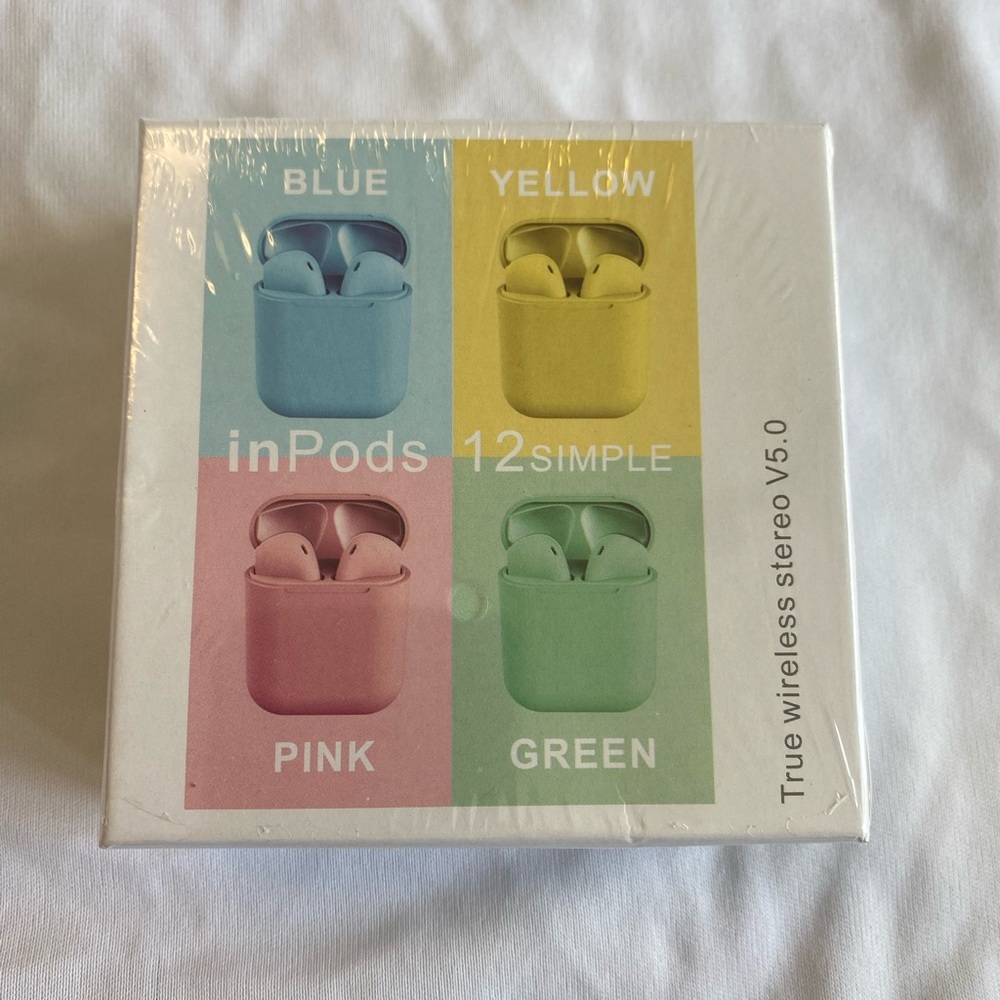 Bluetooth Wireless earbuds - Light green - Picture 2 of 3